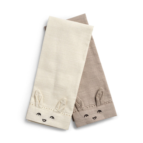 Lot de 2 Serviettes de Table Vanilla White