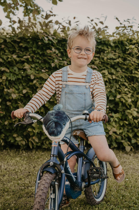 Haaienkopaccessoire voor kinderfiets/scooter