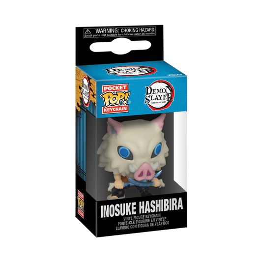 ¡Estallido! Llavero de Inosuke Hashibira