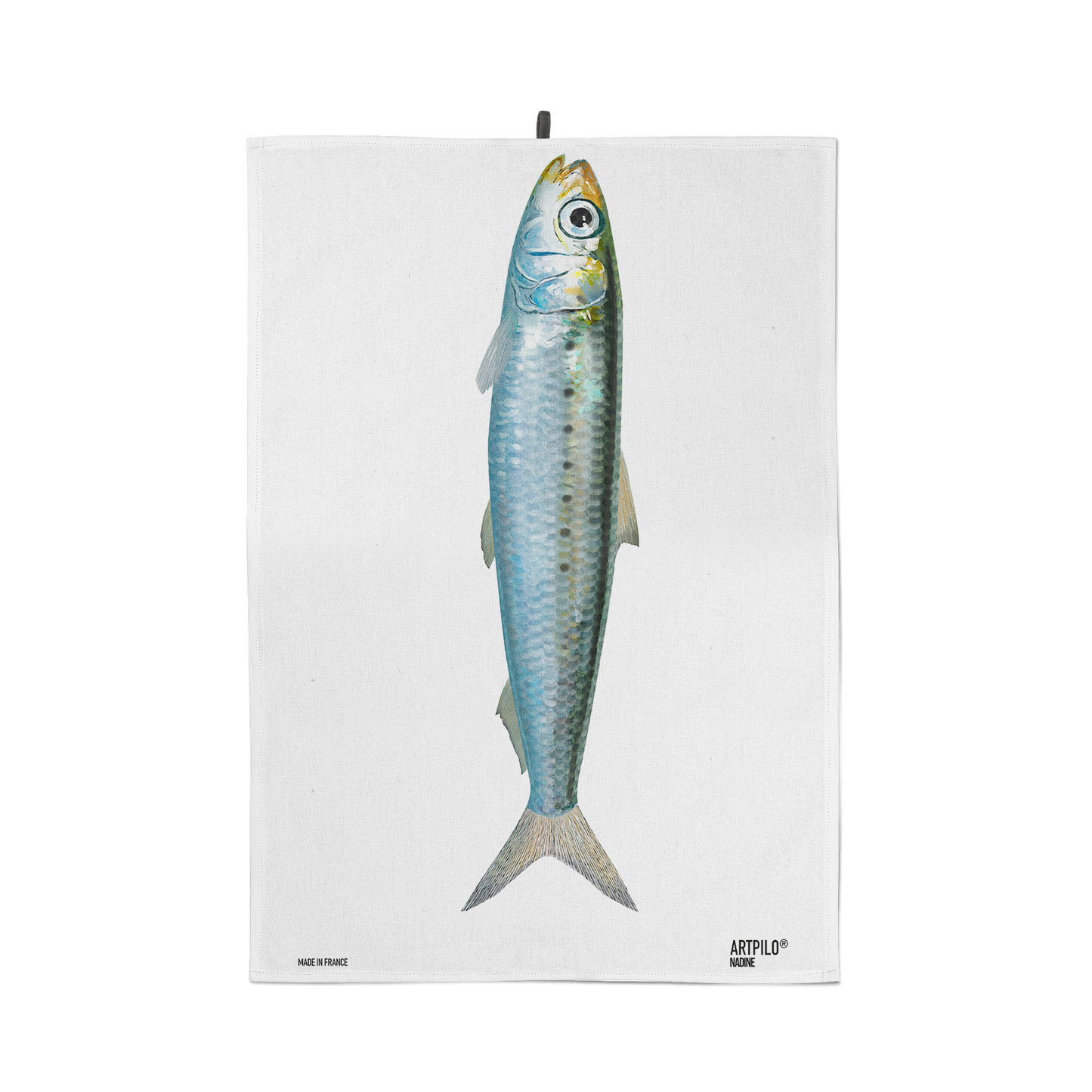 Nadine la Sardina Paño de Cocina