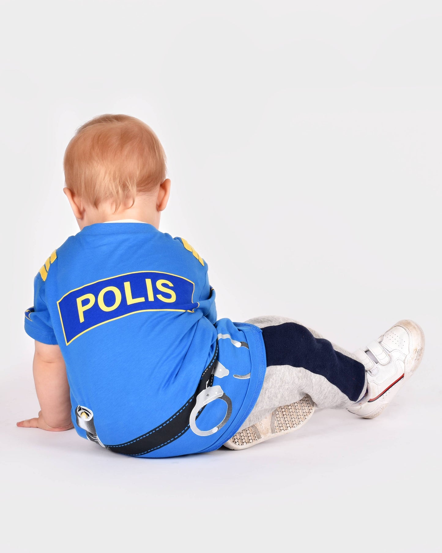 Organic cotton Police t-shirt 98-104 cm 2-4 years