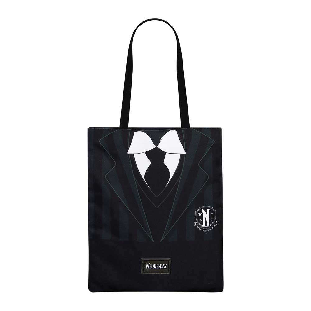 Wednesday Uniform Shopping Bag, Black