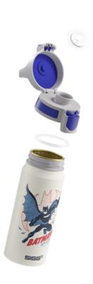 Botella de agua WMB ONE Kids Into Action blanca de 0,6 L