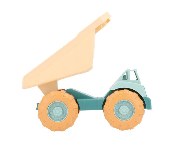 Camion-benne vert