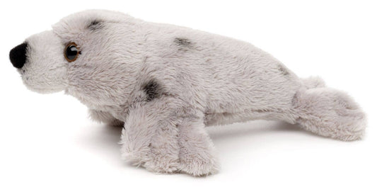 Peluche de foca (gris con lunares)