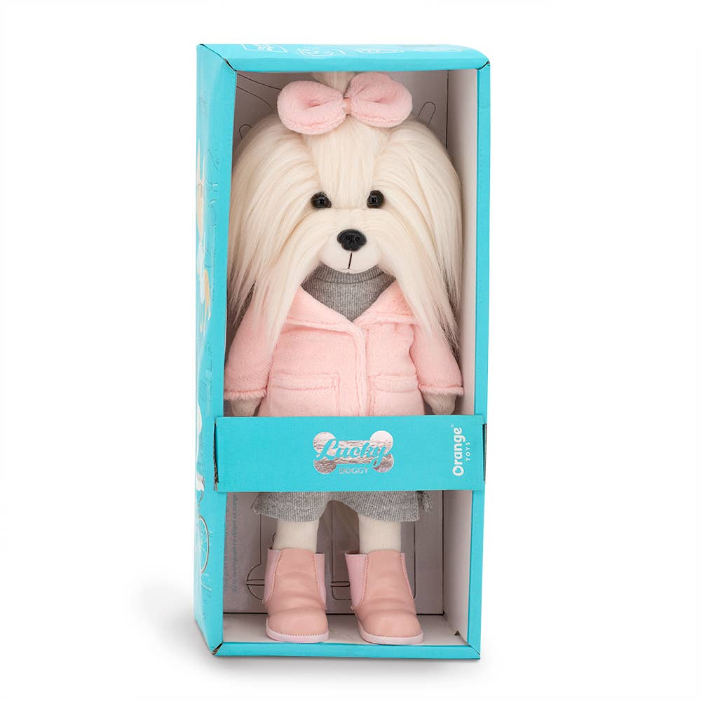 Poupée chien Lucky Mimi : Mode Hiver-38cm