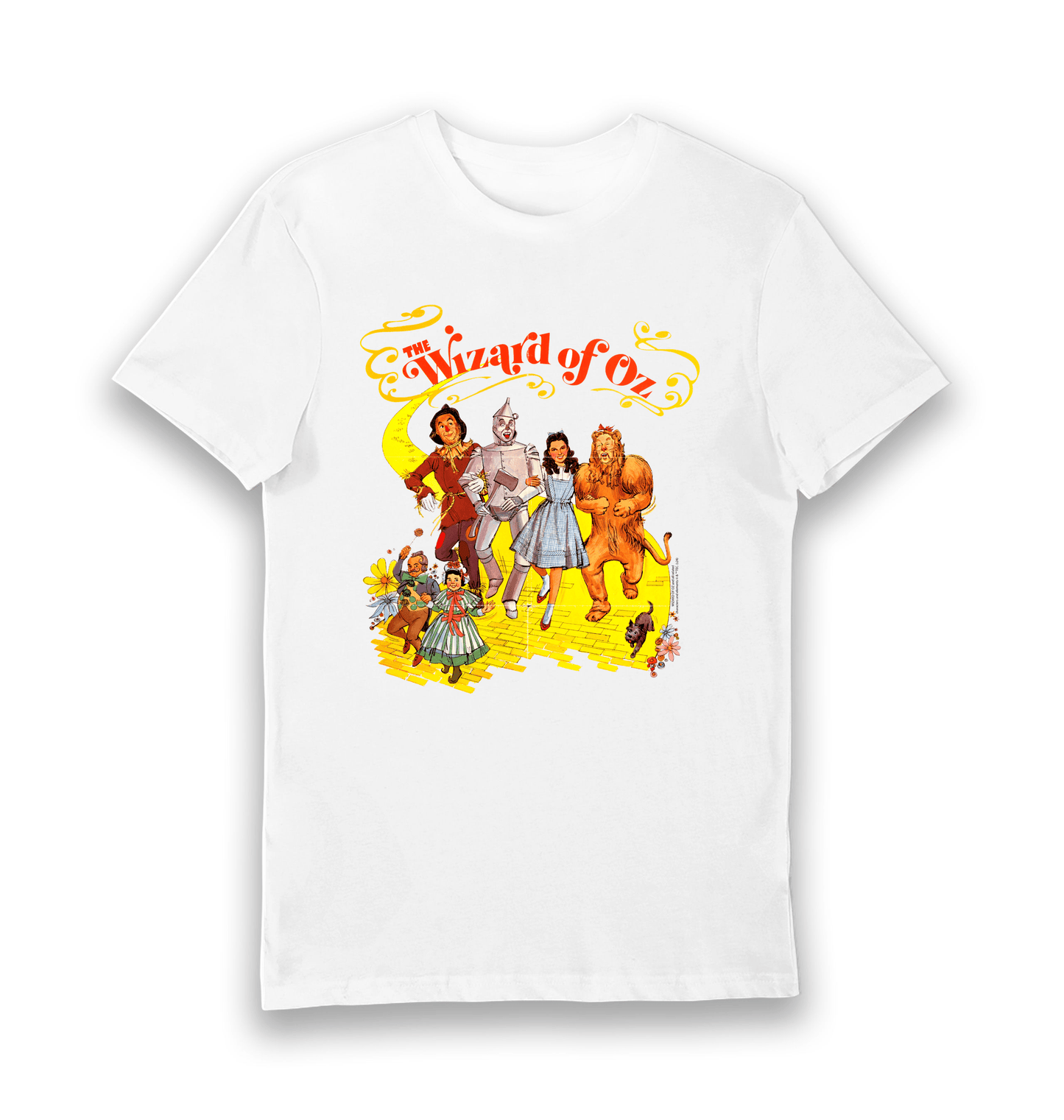 T-shirt adulte Le Magicien d'Oz Dorothy et ses amis