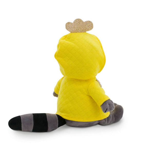 Daisy le raton laveur en peluche : poussin - 20 cm - 0+
