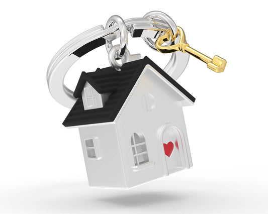 Llavero de la casa de la felicidad