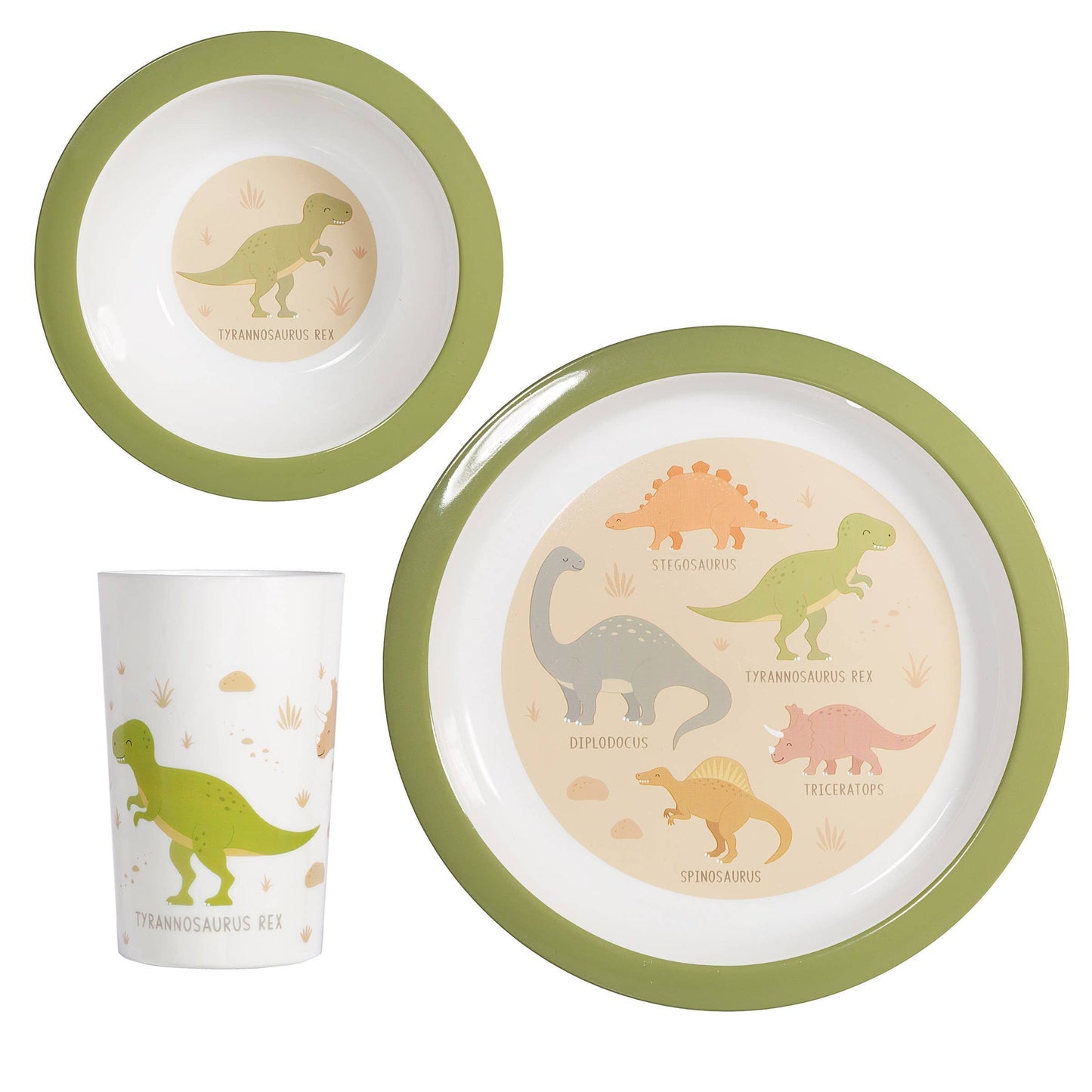 Set di stoviglie per bambini Desert Dino