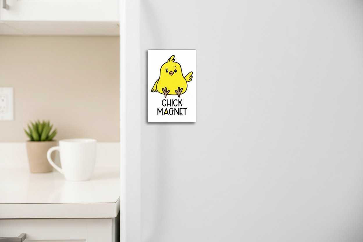 Imán de pollitos