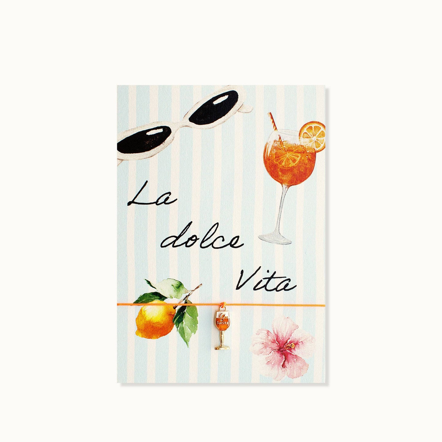 Carte-bracelet La dolce Vita