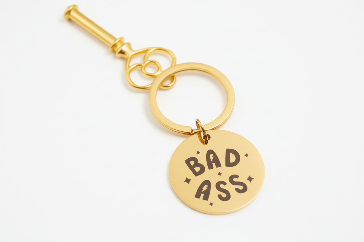 Porte-clés Badass