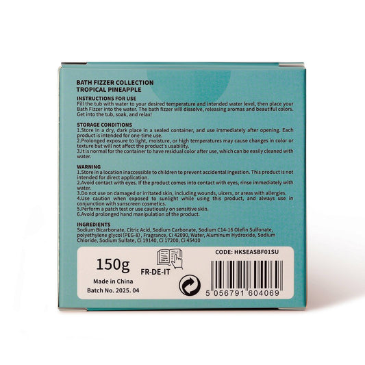 シーズンズサマー トロピカルパイナップルの香りのバスボム