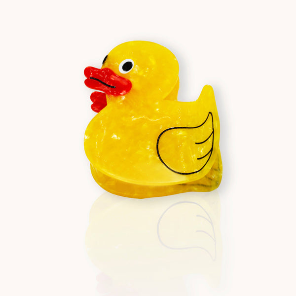 Fermaglio per capelli a forma di paperella da bagno
