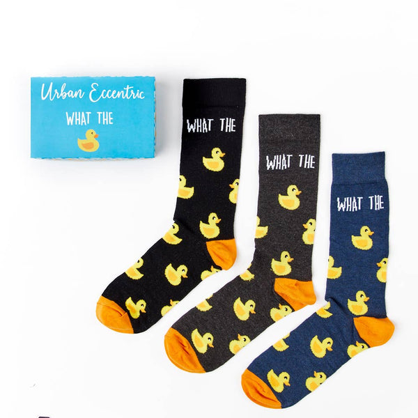 Coffret Chaussettes Canards "What The Duck"