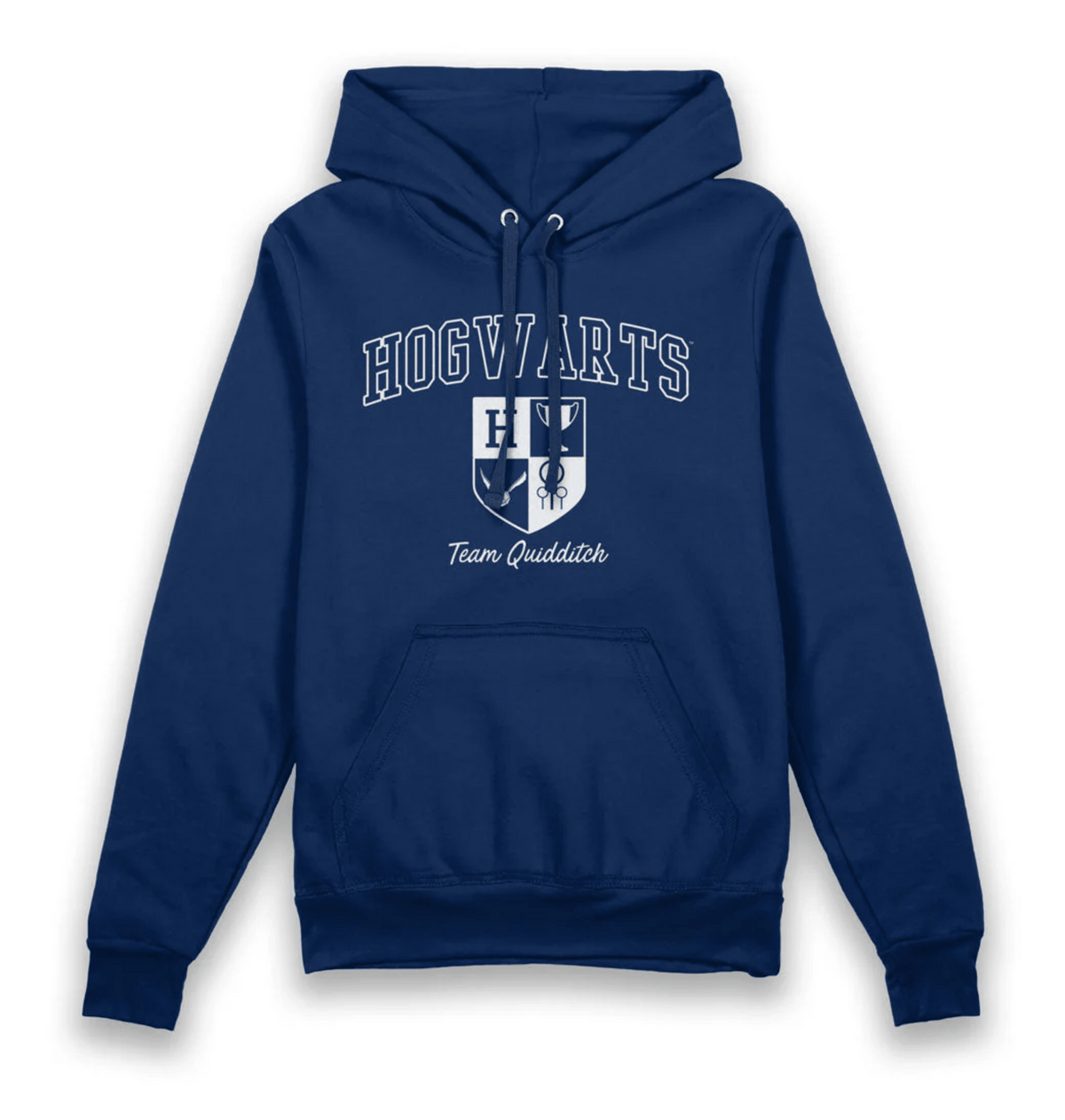 Hoodie adulte Harry Potter blason Quidditch de Poudlard