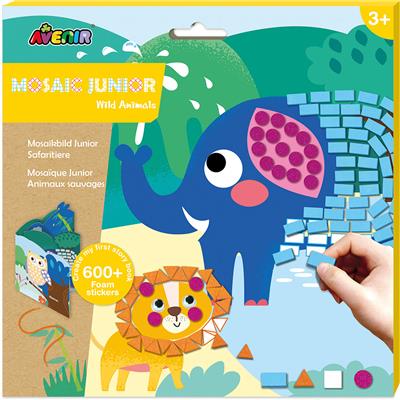 Junior Mosaic - I Create My First Story - Savage Animals