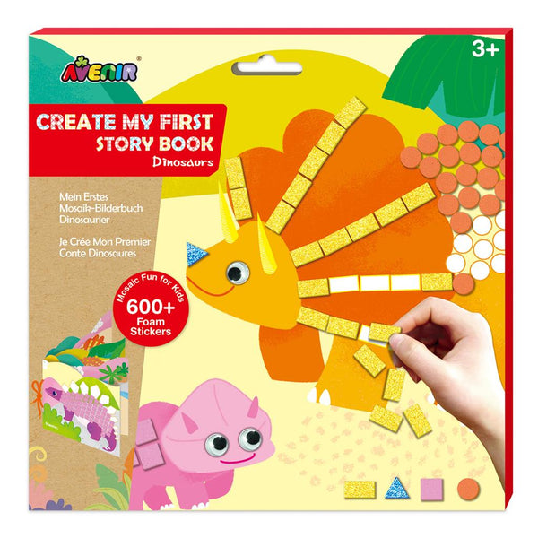 Mosaico Junior - Creo Mi Primera Historia - Dinosaurios