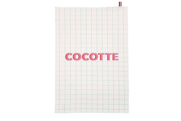 Torchon les Petits Noms - Cocotte