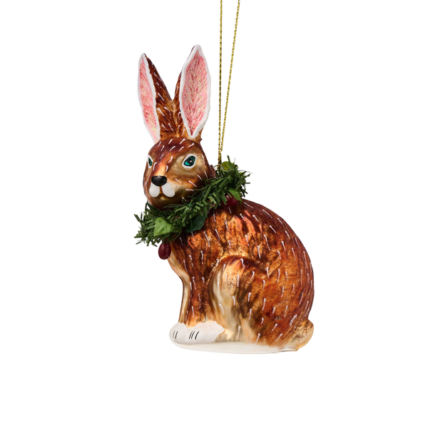 Décoration à suspendre Lapin de Noël