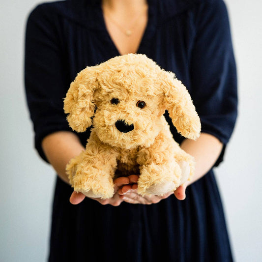 ウォーミーズ カーリードッグぬいぐるみ湯たんぽ