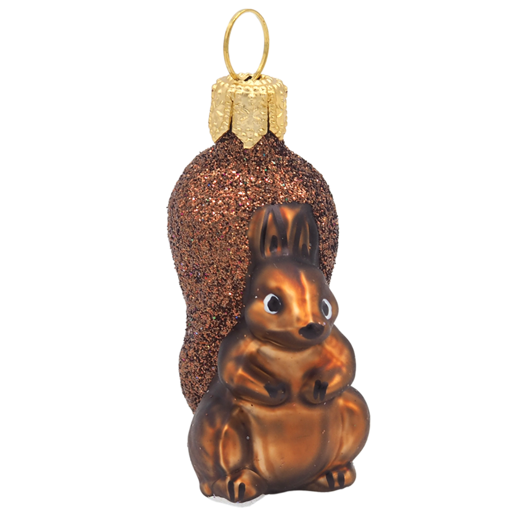 Adorno navideño de ardilla XS