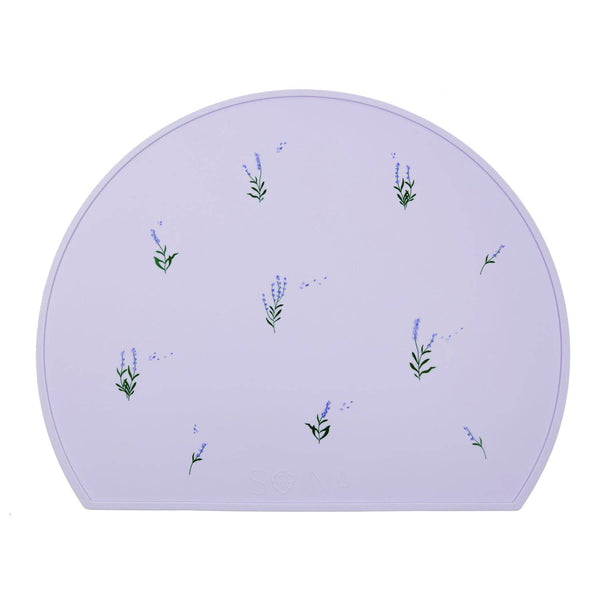 Lavendelkleurige siliconen placemat - Paars
