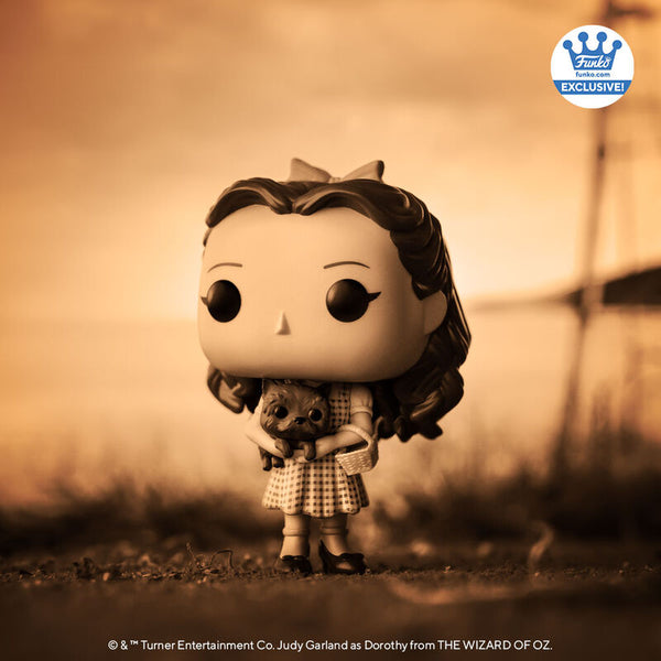 Funko Pop! Dorothy avec Toto (SEPIA) (85ème Anniversaire) – Le Magicien d'Oz