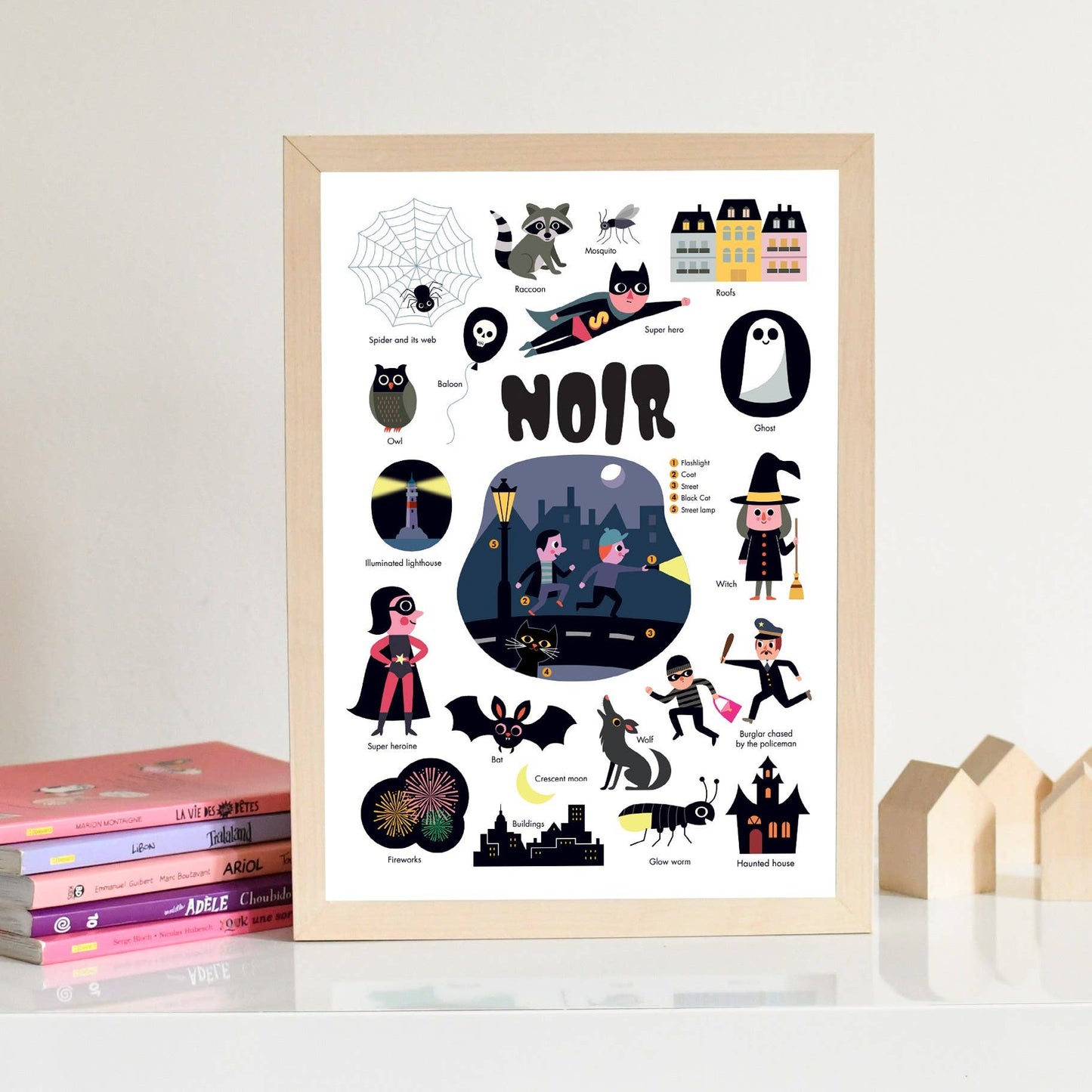 Boo - Póster adhesivo - 4+