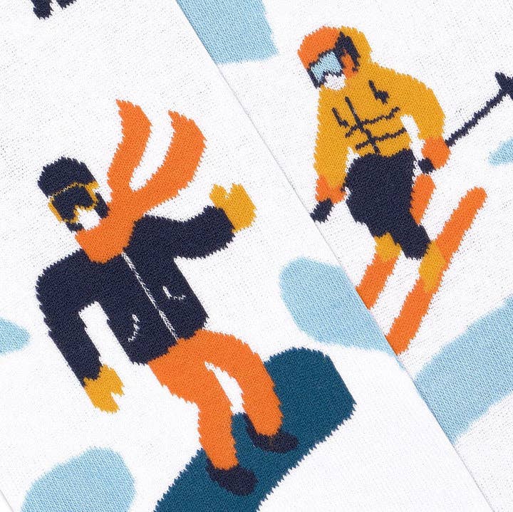 Chaussettes Dépareillées Ski