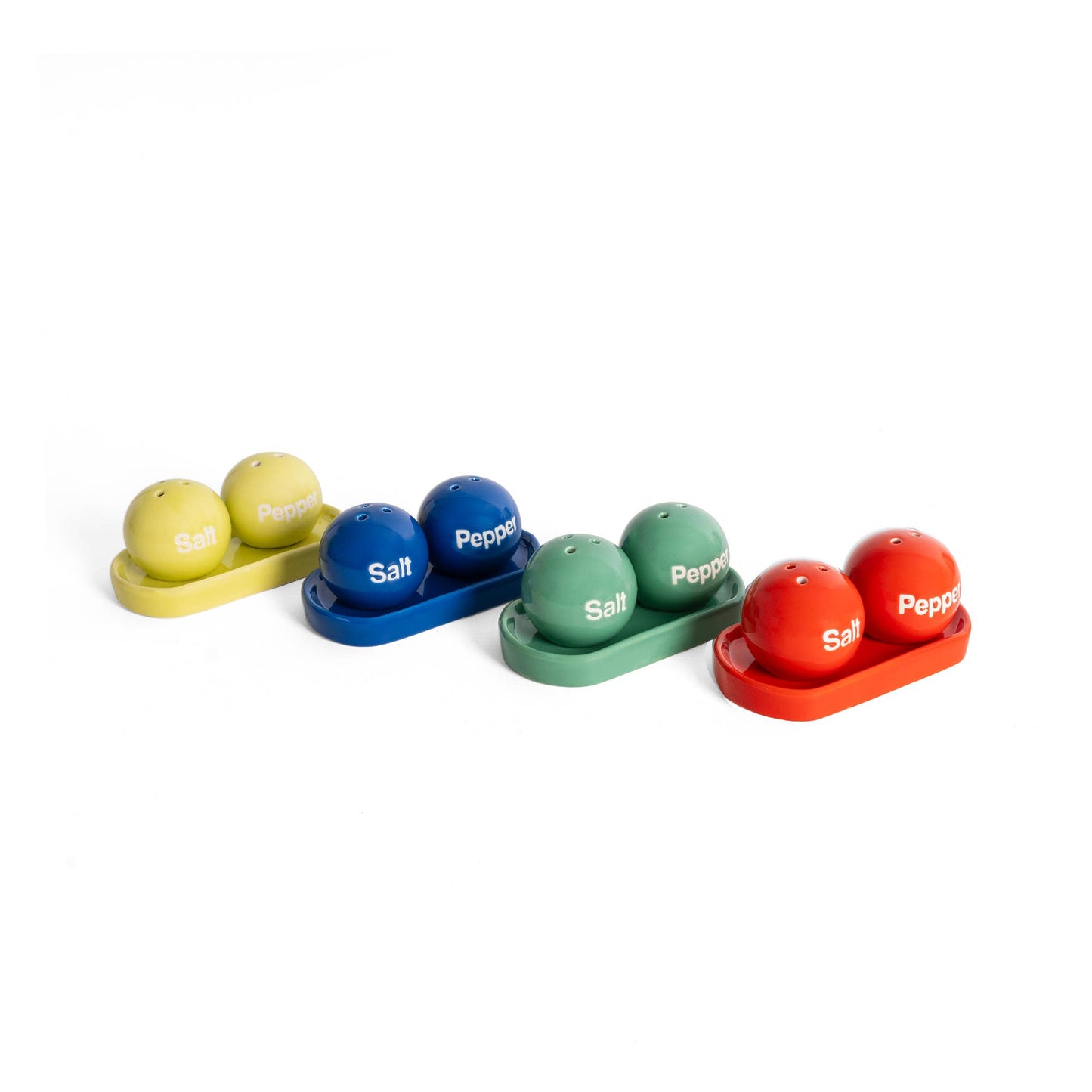 Pelota de ping-pong de sal y pimienta