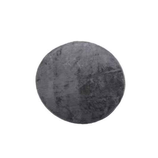 Round Grey Koala Rug