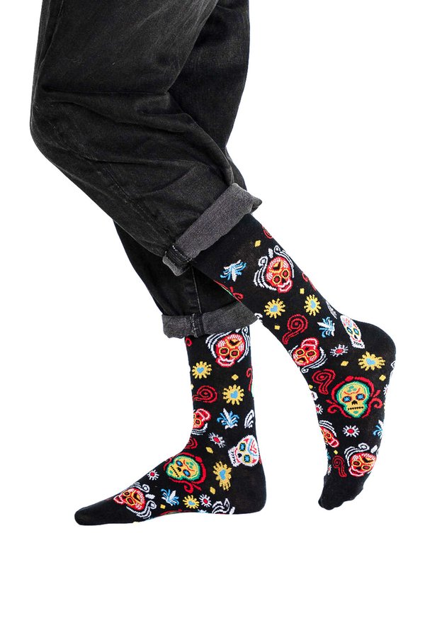 Calcetines del Día de los Muertos