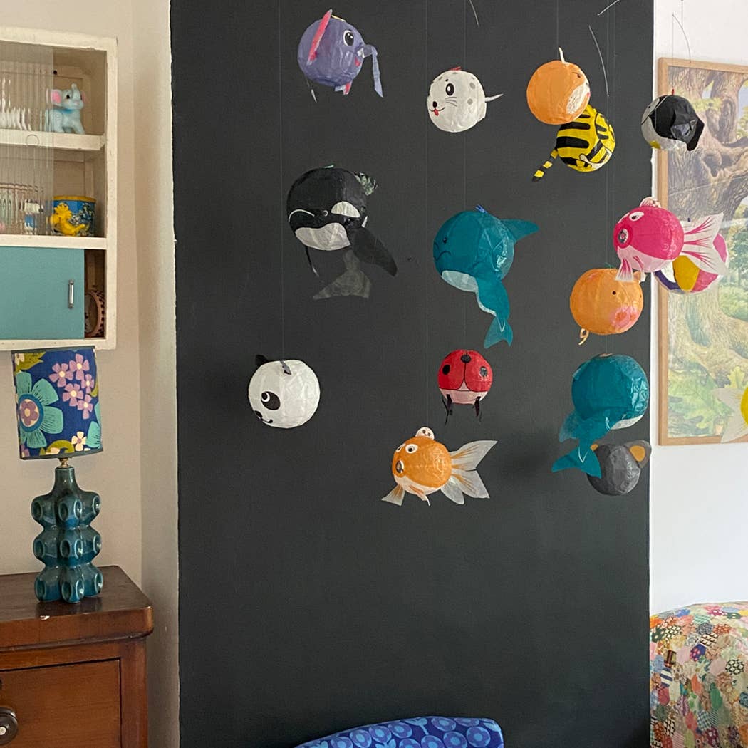 Ballon Japonais en Papier - Pingouin