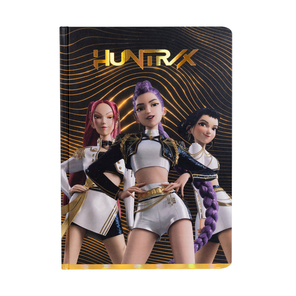 KPop Demon Hunters - Carnet A5 - Doré