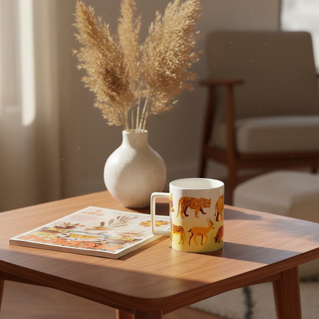 Mug Mammifères rétro (350 ml)