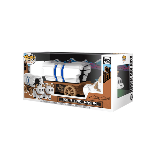 ¡Estallido! Paseos Super Deluxe The Oregon Trail Oxen and Wagon