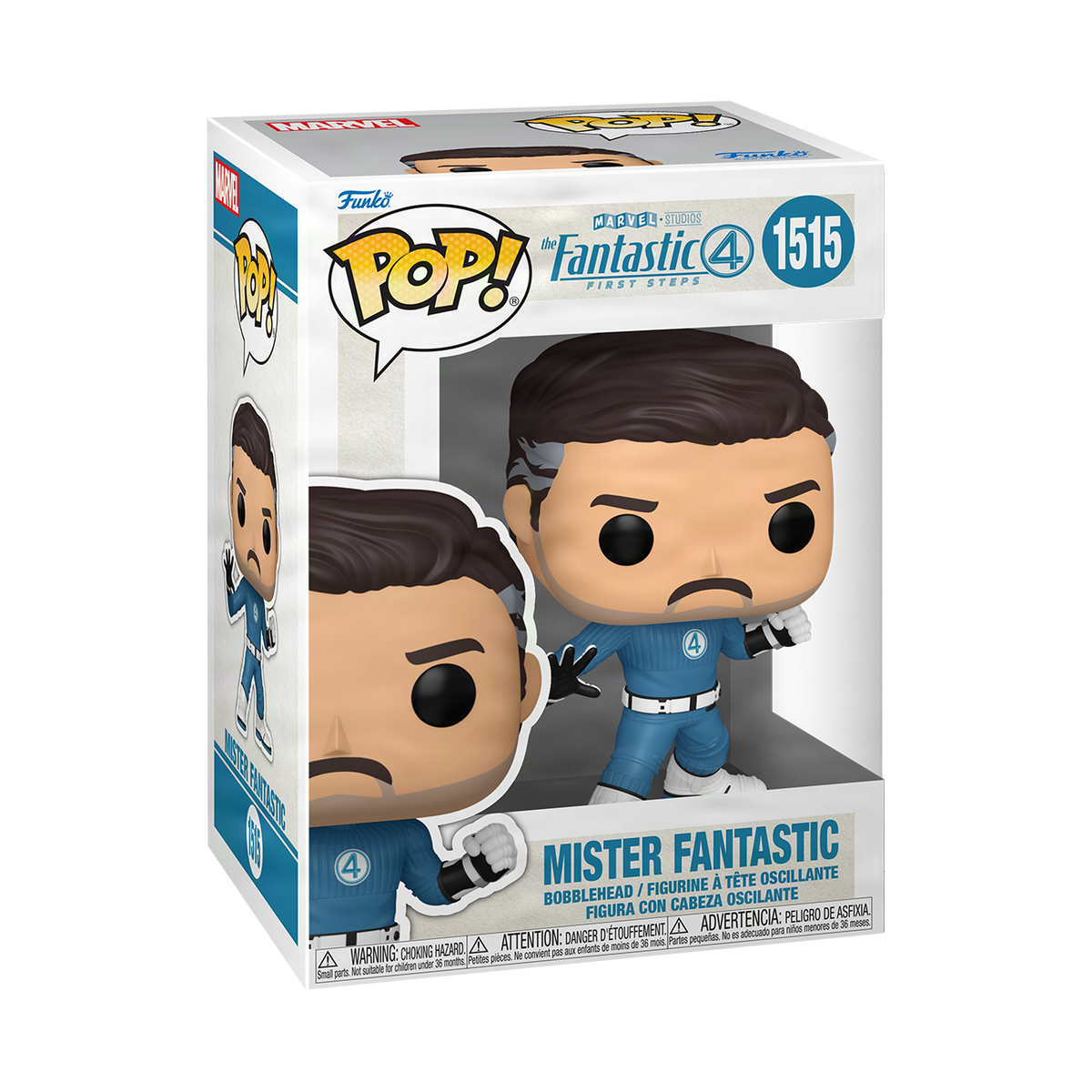 Funko Pop! Mister Fantastic Fantastic Four First Steps #1515 - boîte