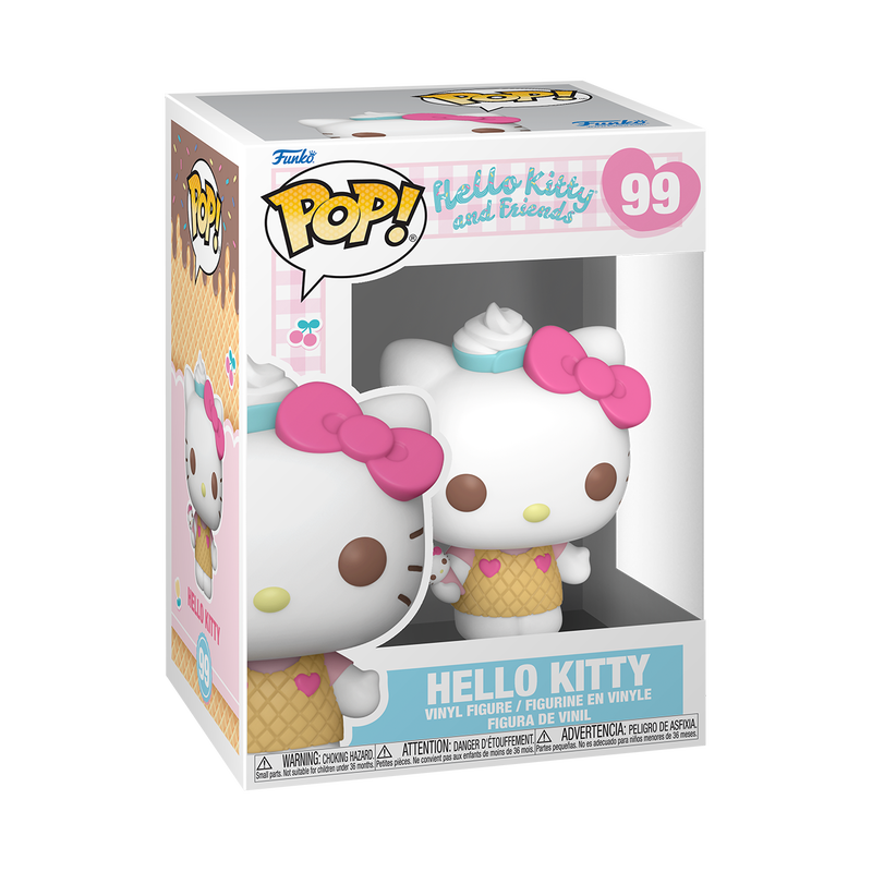 ¡Estallido! Hello Kitty con helado