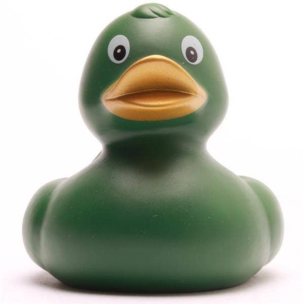 Pato verde oscuro