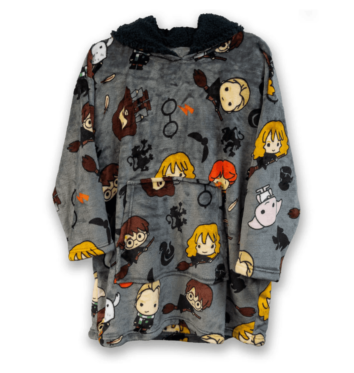 Hoodie couverture enfant Harry Potter personnages chibi