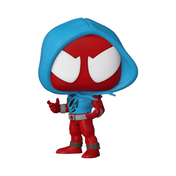 Funko Pop! Scarlet Spider avec Hoodie – Spider‑Man