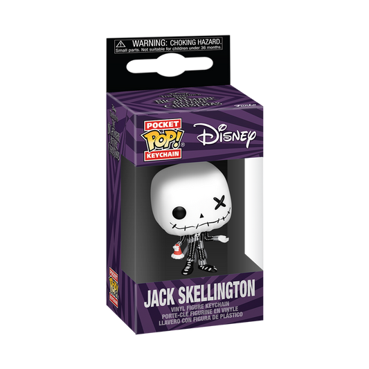 Pop! キーチェーン ジャック・スケリントン(パッチワーク)