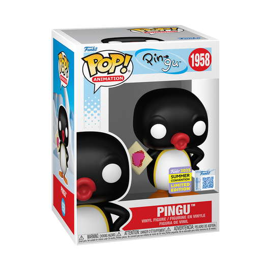 ¡Pop! Pingu con tarjeta