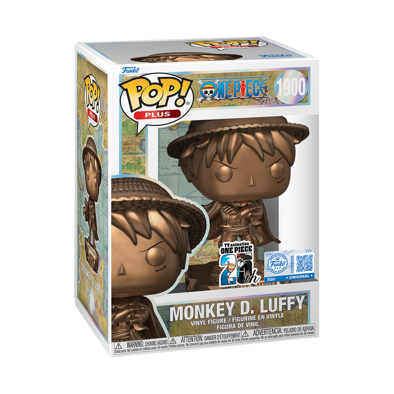 ¡Estallido! Estatua Plus de Monkey D. Luffy (bronce)