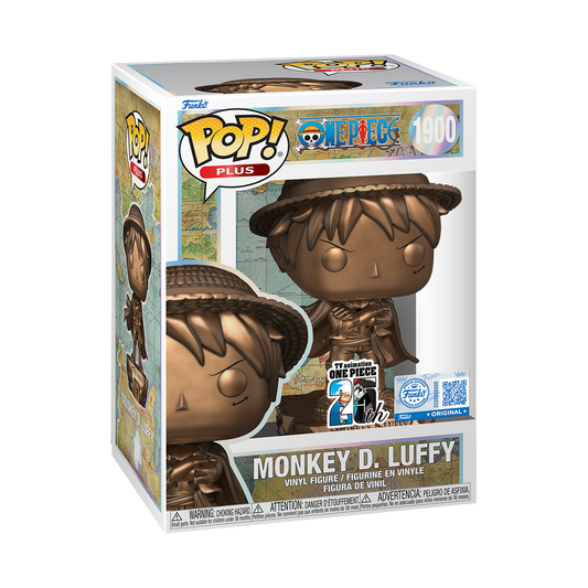 ¡Estallido! Estatua Plus de Monkey D. Luffy (bronce)