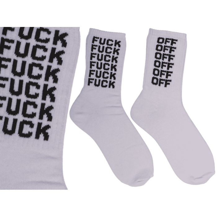 Chaussettes « FUCK »