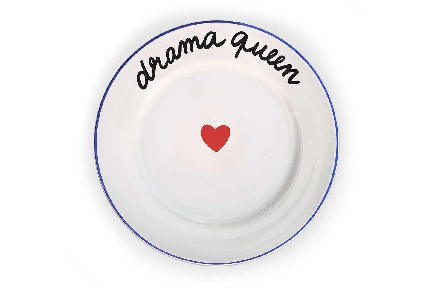 Plate THE FAMILY HAS FUN - Drama Queen