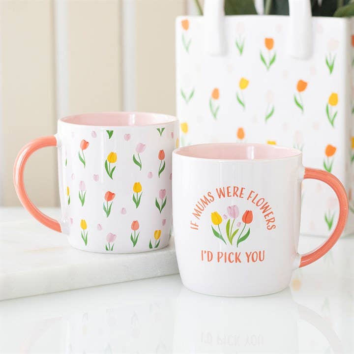 Mug Tulipe « Si les mamans étaient des fleurs »